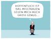 Cartoon: Vertrauensfrage (small) by markus-grolik tagged scholz,ampel,spd,bundestag,bundeskanzler,deutschland,vertrauensfrage,neuwahlen