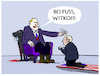 Cartoon: Witkoff bei Putin... (small) by markus-grolik tagged steve,witkoff,moskau,kreml,putin,russland,verhandlungen,ukraine,krieg,trump,friedensplan