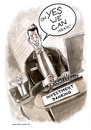 Cartoon: yes we can again (small) by markus-grolik tagged banker