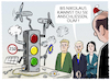 Cartoon: Zusammengebastelt... (small) by markus-grolik tagged ampel,fdp,gruene,spd,kanzler,scholz,koalitionspartner,deutschland,koalition,tempolimit,klimawandel,wirtschaft,nikolaus,demokratie