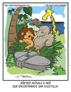 Cartoon: Lost ark (small) by Juan Carlos Partidas tagged noah,ark,lost,animals,desert,island,dharma