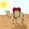 Cartoon: Camel (small) by Mandor tagged camel,bra,desert