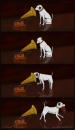 Cartoon: His masters voice? (small) by Mandor tagged his,masters,voice,steak