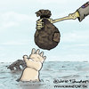 Cartoon: Money will help (small) by Mandor tagged greece,slovakia,money,help,loan
