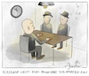 Cartoon: Diplomatenausweis (small) by Justen tagged politik,russland,diplomaten