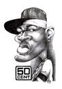 Cartoon: 50 cent (small) by Szena tagged curtis,james,jackson,american,rapper,and,actor,caricatur
