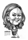 Cartoon: Adele (small) by Szena tagged singer,composer,adele