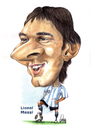Cartoon: Lionel Messi (small) by Szena tagged caricatur,messi,argentine,barcelona,football,star