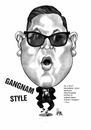 Cartoon: PSY (small) by Szena tagged gangnam,style,singer,korea,psy