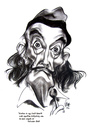 Cartoon: Salvador Dali (small) by Szena tagged surrealism,dali,spanish,painter,crazy,art