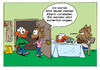 Cartoon: Lammbraten (small) by Bruder JaB tagged schaf,beziehung,lamm,carlsen,wettbewerb,cartoon