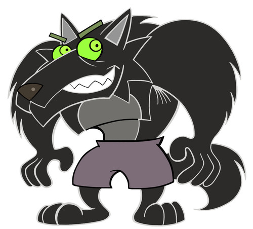 Cartoon: Werewolf cartoon (medium) by BDTXIII tagged werewolf,cartoon