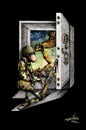 Cartoon: Hide premonition of  war (small) by LuciD tagged lucido