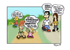 Cartoon: Unsere Kinder. (small) by Marcus Trepesch tagged cartoon,funnies,life,children