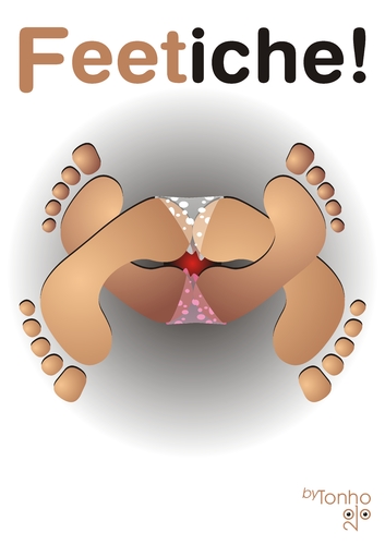 Cartoon: feetish (medium) by Tonho tagged feet