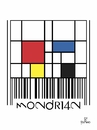Cartoon: barcode Mondrian (small) by Tonho tagged art,barcode,mondrian