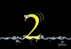 Cartoon: yellow duck (small) by Tonho tagged yellow,duck,quack,nuember,two