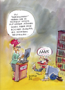 Cartoon: Buchhändler-Cartoon (small) by Boiselle tagged buchhandel,steffen,boiselle