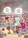 Cartoon: Buchhändler130 (small) by Boiselle tagged buchhändler,kunden,bücher,steffen,boiselle