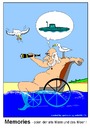 Cartoon: Strandleben (small) by gert montana tagged gertoons,strandleben,sylt,fkk,strand,badefreuden,meer