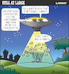 Cartoon: Still at large 99 (small) by bindslev tagged ufo,ufos,alien,aliens,methane,emissions,fart,farts,farting,earthling,earthlings,flying,saucer,saucers,spaceship,spaceships,space,travel,abduction,abductions,passing,wind,sci,fi,science,fiction