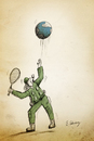 Cartoon: tennis (small) by aytrshnby tagged tennis