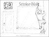 Cartoon: DB Service (small) by Storch tagged anglizismus,deutsche,bahn,bullshit,bingo