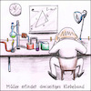 Cartoon: Klebeband (small) by Storch tagged relativitätstheorie,müller,klebeband,dreieck