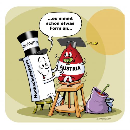 Cartoon: Hochschulreform (medium) by schuppi tagged schulreform,hochschule,töpfern,reform,änderungen,schulreform,hochschule,hochschulreform,bildung,bildungsreform,töpfern,kunst,handwerk,reform,änderungen,veränderung,bologna,student,schüler,diplom,bachelor,abschluss,professor,dekan,rektor,schulrektor,bildungspolitik,österreich,globalisierung,standort konkurrenz,eliteuniversität,abitur,universität,elite,schulwesen,studiengebühr,lehrer,dozent,gastdozent,studentenprotest,standort,konkurrenz