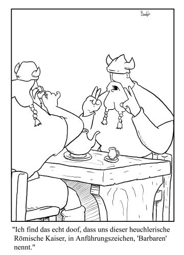 Cartoon: tea time (medium) by creative jones tagged roman,emperor
