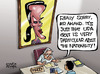 Cartoon: V Anand nationality doubted (small) by Satish Acharya tagged anand,sonia,gandhi,india
