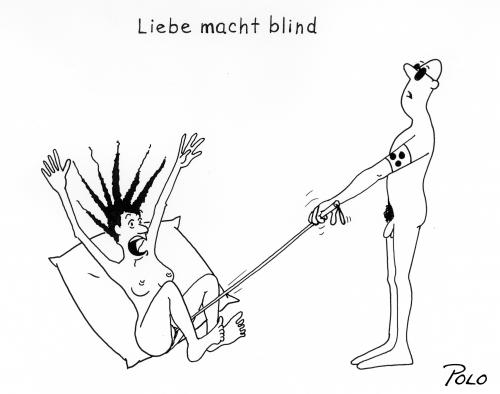 Cartoon: Blind date (medium) by POLO tagged blindness,man,woman,blind,mann,frau,date,mann,blindheit,wortspiel,frau,paar,beziehung,pärchen,blind,liebe,blinder,blindenstock,stock,brille,armbinde,nackt,tasten,fühlen,orientierung,suchen,behinderung,intimbereich,intim,finden,suche,berührung,schreien,erschrecken,kitzeln,vorspiel,sehen,augenlicht