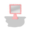 Cartoon: Bildschirmschoner (small) by Frank Zimmermann tagged bildschirmschoner,screen,saver,mac,pc,computer,pink,rosa,wolle