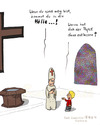 Cartoon: Pastor (small) by Frank Zimmermann tagged pastor,kirche,abt,papst,belästigen,junge,blond,frech,kreuz,taufe,fenster,kirchenfenster
