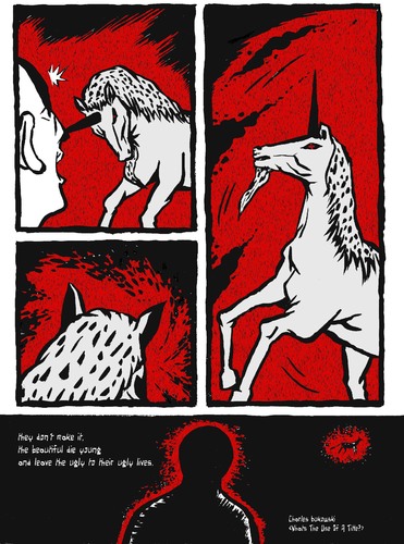 Cartoon: UNICORN - the last page (medium) by sam seen tagged unicorn