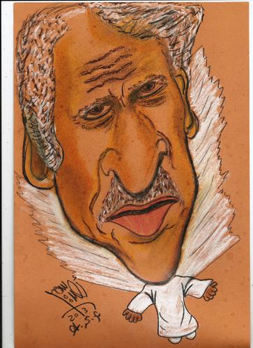 Cartoon: AHMED FOUAD NEGM (medium) by AHMEDSAMIRFARID tagged ahmed,samir,farid,star,actor,egypt,poem,artist,cartoon,caricature