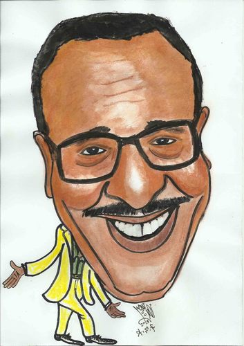 Cartoon: FOUAD ELMOHANDES (medium) by AHMEDSAMIRFARID tagged illustrator,people,famous,caricature,cartoon,elmohamndes,fouad,ahmedsamirfarid,farid,samir,ahmed
