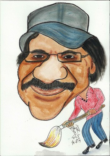 Cartoon: TVG MENON (medium) by AHMEDSAMIRFARID tagged ahmed,samir,farid,ahmedsamirfarid,toon,cartoon,portrair,caricature,egyptair,egypt
