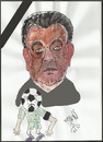Cartoon: GOHARY (small) by AHMEDSAMIRFARID tagged elgohary,ahmed,samir,farid,football,soccer,egypt,sport