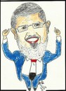 Cartoon: ISLAMIC PRESIDENCY (small) by AHMEDSAMIRFARID tagged ahmed,samir,farid,morsi,morsy,cartoon,caricature