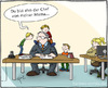 Cartoon: Mamas Chef (small) by Hannes tagged kinder,mütter,beruf,berufstätigkeit,büro,kinderbetreuung,kindergarten,arbeitsplatz