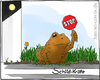 Cartoon: Schild-Kröte (small) by Hannes tagged krötenwanderung,schildkröte,kröte,amphibien,frosch,stopschild,lotse
