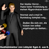 Cartoon: Lobbyismus (small) by PuzzleVisions tagged puzzlevisions,email,bundestag,ausfall,internet,lobbyist,lobbyismus,lobby