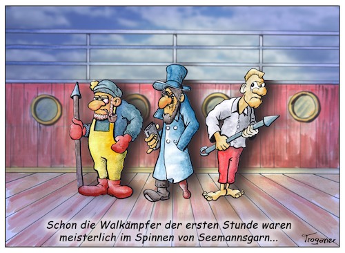 Cartoon: Wahl in Sicht (medium) by Troganer tagged cdu,spd,groko,sondierung,neuwahl