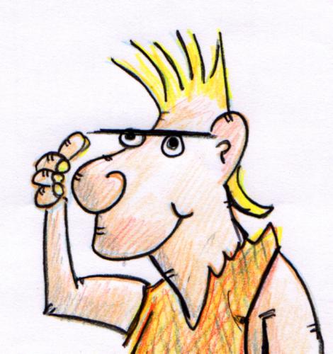 Cartoon: Herman the caveman (medium) by rocknoise tagged cartoon,humor,mrmatt,caveman,animation