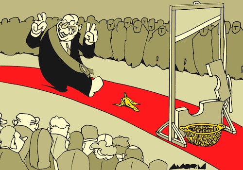 Cartoon: Democracies (medium) by Amorim tagged democracy,corruption,ditatorship