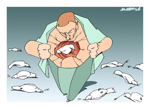 Cartoon: International Day of Peace (medium) by Amorim tagged international,day,of,peace,international,day,of,peace
