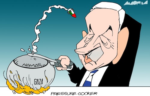Cartoon: Kitchen nightmares (medium) by Amorim tagged israel,palestine,gaza,hamas,benjamin,netanyahu,israel,palestine,gaza,hamas,benjamin,netanyahu