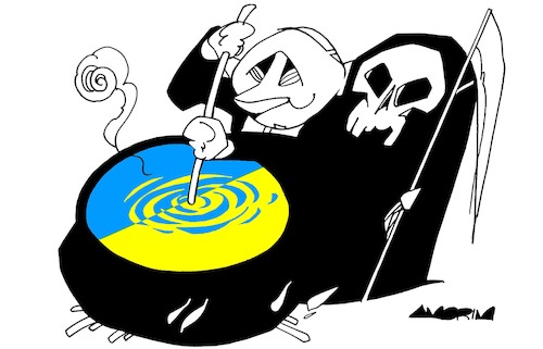 Cartoon: Soup (medium) by Amorim tagged russia,ukraine,putin