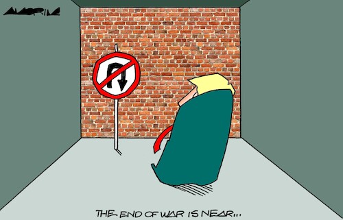 Cartoon: TACO (medium) by Amorim tagged trump,iran,taco,trump,iran,taco